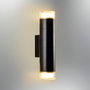 Opviq Lámpara de pared negra L1596